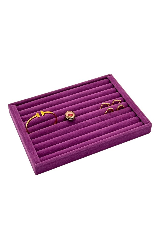 Small Roll Ring Clamp Stand Purple