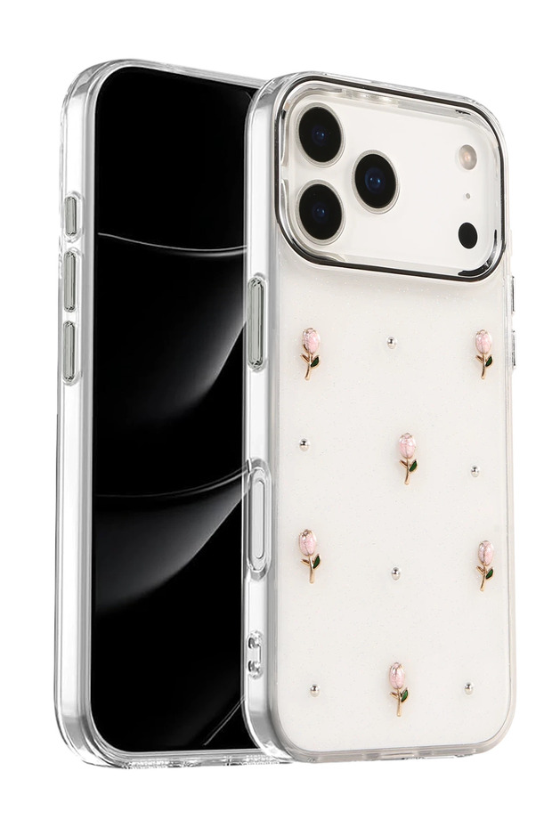 غطاء ACONCEPT لهاتف iPhone 17 Pro بنمط فيونكة - (62506) نمط 6