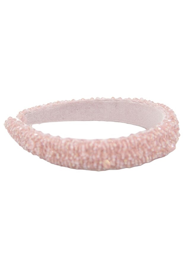 - Crystal Embellished Headband - Multicolor
