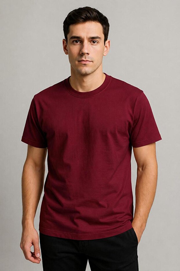 T SHIRT 100% COTTON/ ROUND NECK