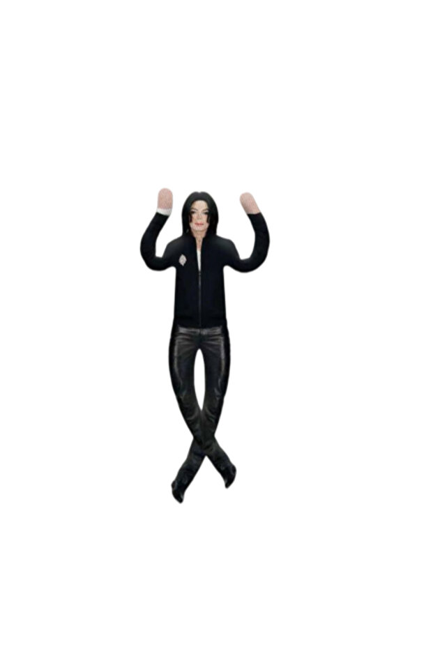 Bandai F Michael Jackson Plush Stuffed Cosplay Doll, Abstract Movable Figure for Home Decor, Collect