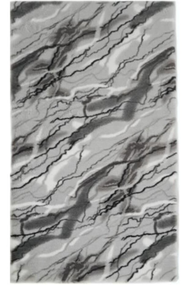 80X150 Marble Plain Gray