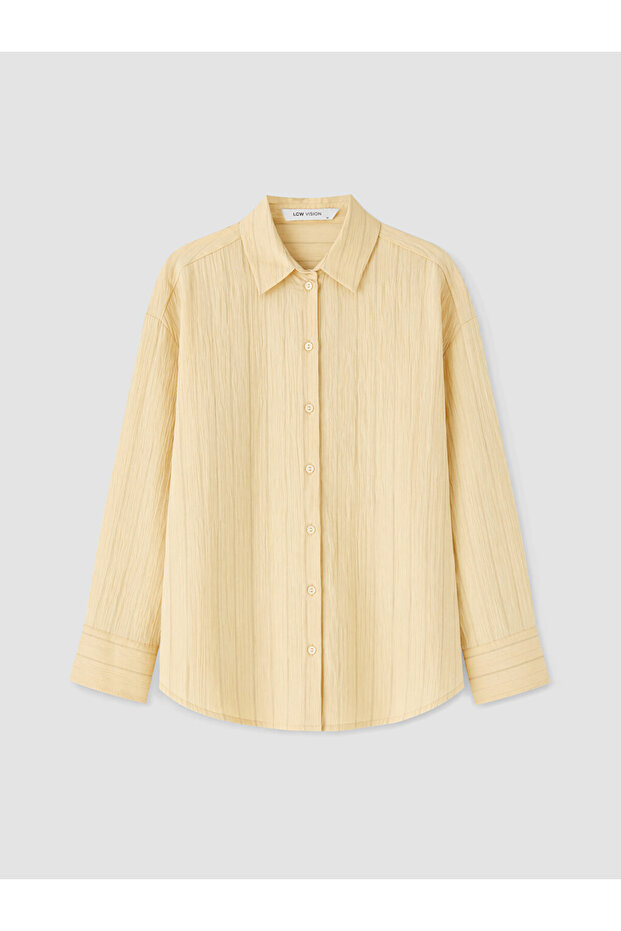 Esvab • Modern & Distinctive Striped Loose Fit Modal Blend Women's Shirt