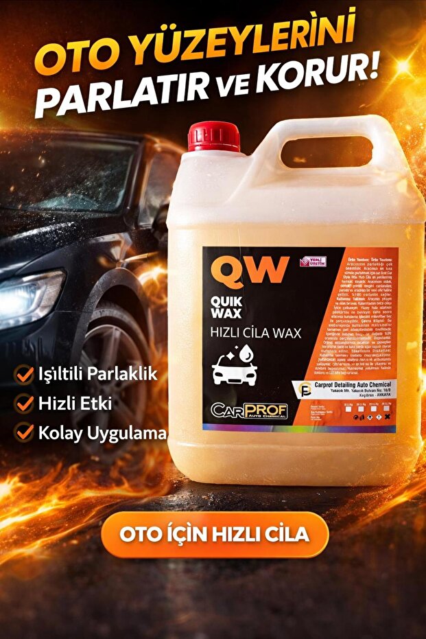 HIZLI CİLA WAX 5 LT