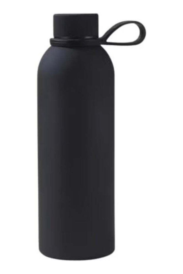 500ml Modern Design Outdoor Sports Water Bottle – 304 Stainless Steel Vacuum Insulated Thermos Flask, Double Wall Leakproof Small Mouth Travel Bottle for Office, Gym, Hiking, Camping & Da