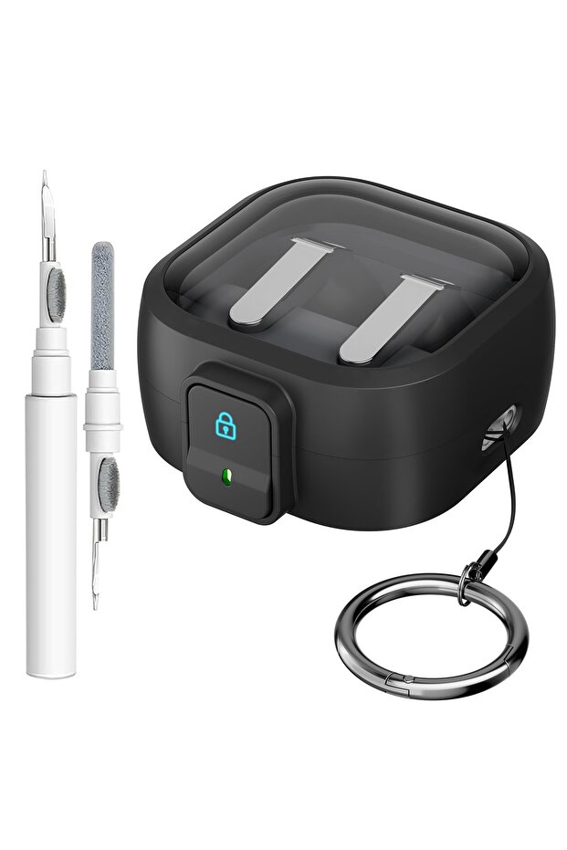 For Galaxy Buds 4Pro Black with Pen New Earphone Case For Samsung Galaxy Buds 4/4Pro with Safety Loc