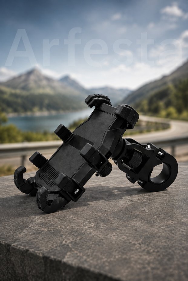 Phone Holder 360 ° Rotary Bicycle Motorcycle Compatible