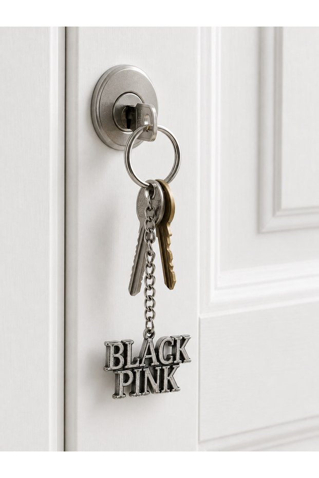 Blackpink Metal Keychain – a Stylish Bag and Key Accessory Exclusive for K-Pop Fans