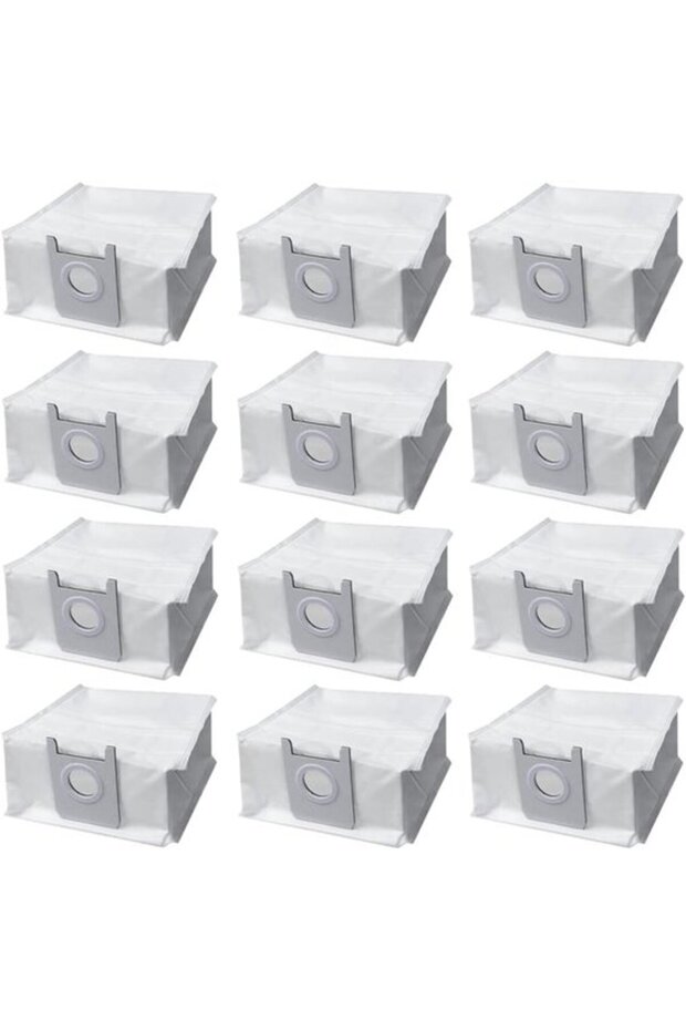 Dust bags - 12-pack - for Roidmi EVE Plus robot vacuum cleaner - vacuum cleaner accessories