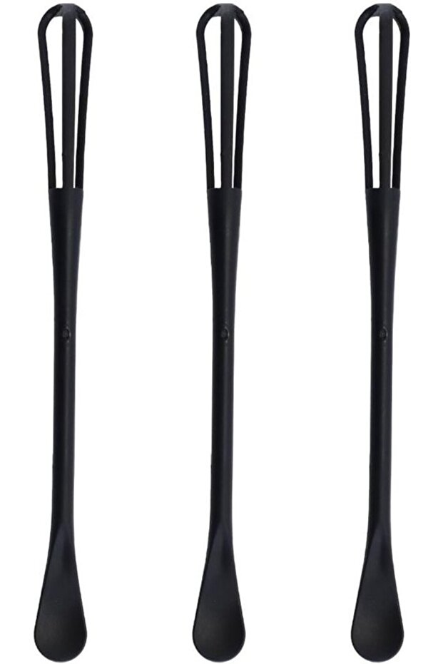 3-Piece 2-in-1 Manual Egg Beater Set made of PP Plastic for Cooking, Mixing, and Beats Eggs