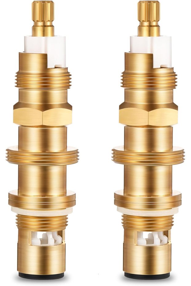 Ceramic valve core replacement parts, model 910-030, shower and faucet valve stems for Price/Pfister, shower valve and faucet valve cores (2-pack)