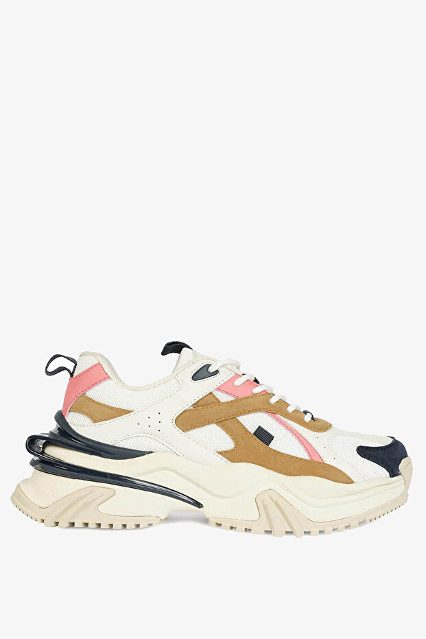 Sapphire White-Navy Blue Women's Sneaker 24722-Z