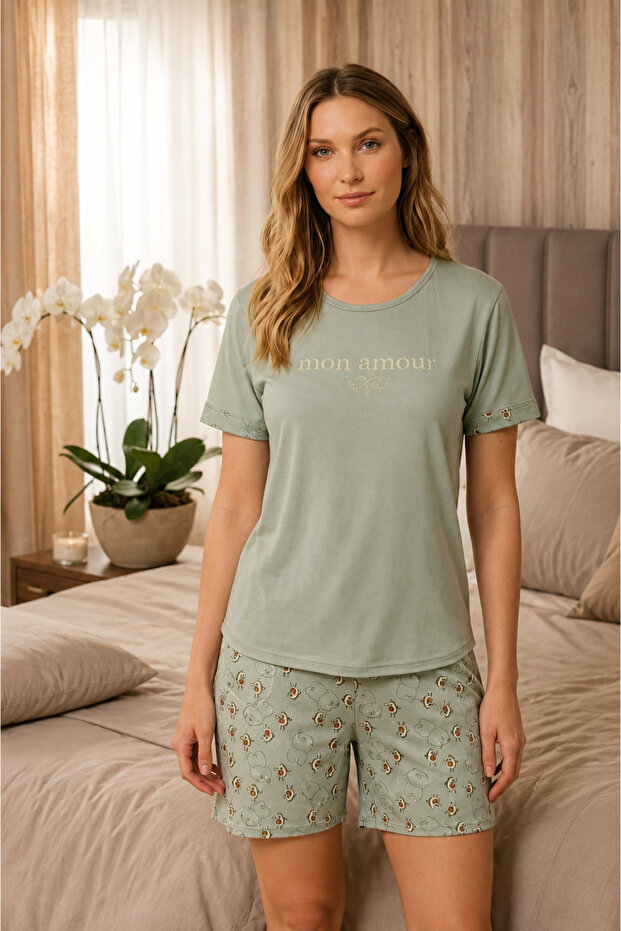Women's Shorts Pajama Set