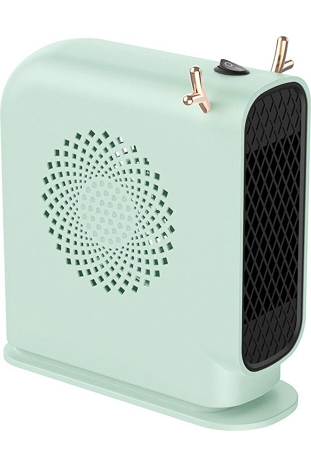 Electric Heater - Fireplace - Heater - Mini Heater - Winter Heater - Infrared Heating Panel - Mint