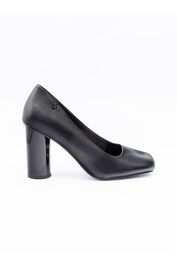 Classic Block Heel Pumps