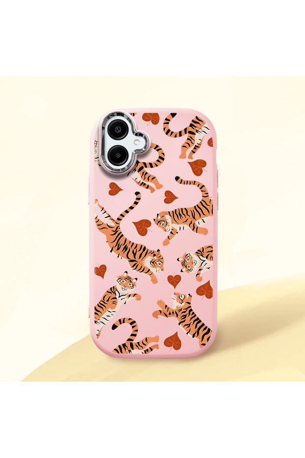 Pink Silicone Case with Shock-Absorbing Camera Protection Compatible with Samsung Galaxy A06 4g