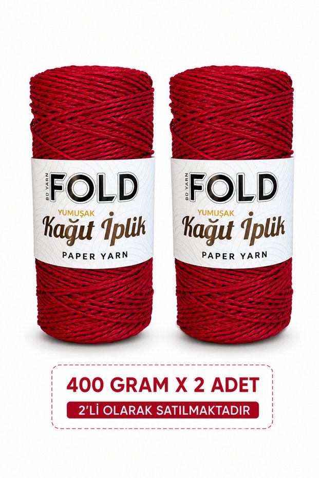 Premium 200 Gr X 2 Pieces Soft Paper Rope Straw Paper Rope Bag, Supla Rope