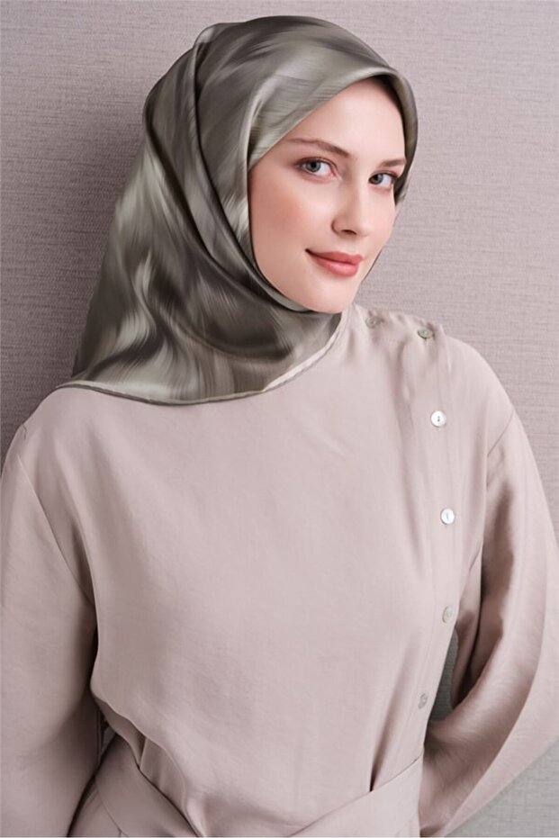 وشاح حرير ساتان 9605D