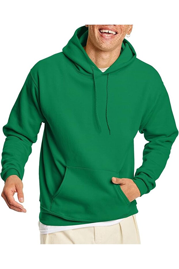 Ecosmart Sweatshirt with Hooded Fleece for Men from Hans