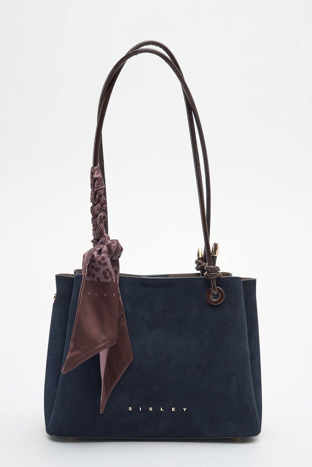 Women's Shoulder Bag Dark Blue Sly536