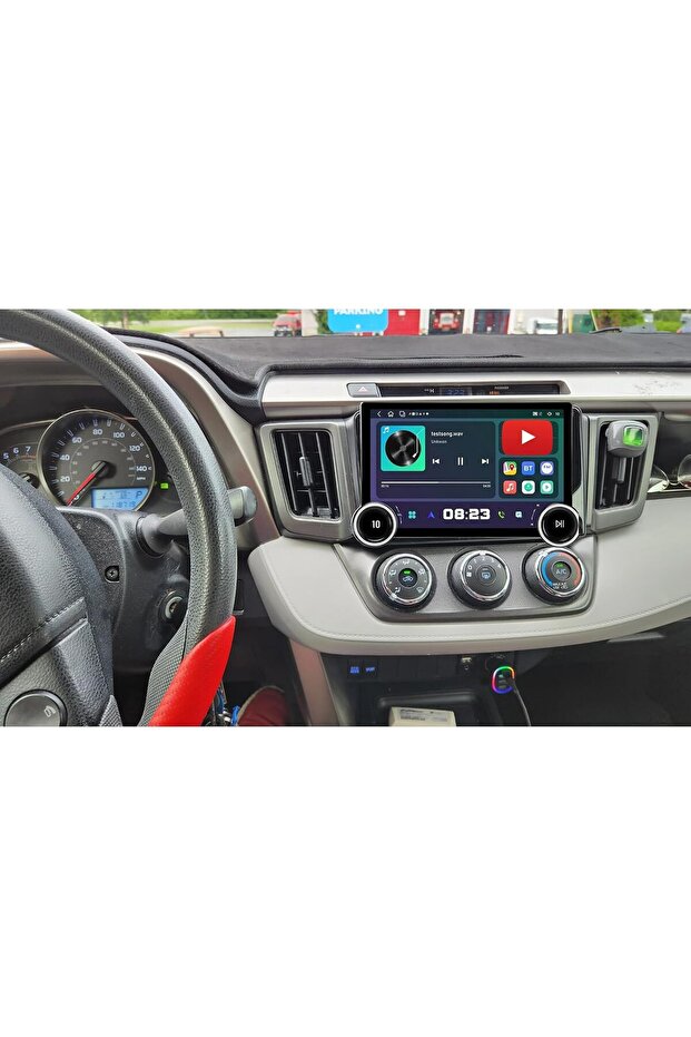 Toyota rav4 android screen diamond dual knob model 2013-2019,6gb ram 128 gb rom wireless carplay android auto reverse camera included ahd