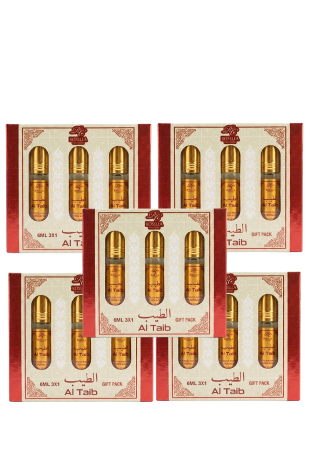 5 قطع من مجموعة هدايا الطيب 3 × 6 مل