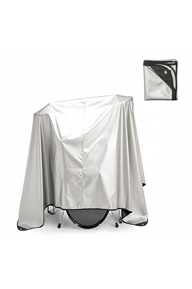 Drum Kit Dust Cover - Waterproof Protective Silver Coated Equipment Breathable
