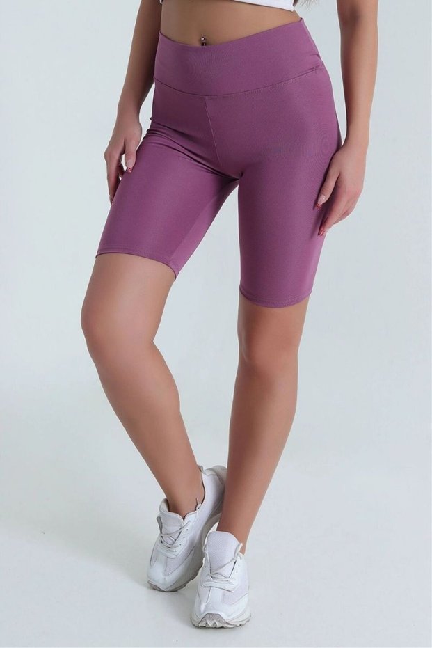 Women's Knee Length Push up Sports Shorts Leggings