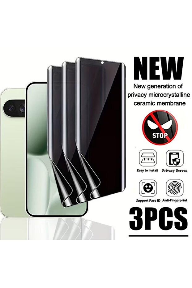 Privacy Hydrogel 3Pcs Google Pixel 8 Pro 3Pcs Anti-Spy Privacy Hydrogel Flim For Google Pixel 3a 4 4