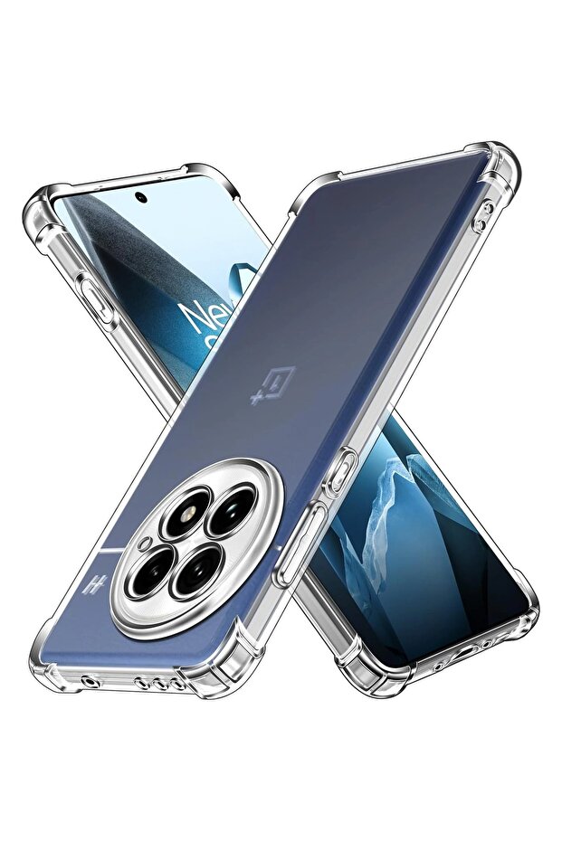 OnePlus 13 Clear Luxury Clear Case For 13 12 11R 10 Pro 10T Shockproof Cases For Nord 4 Airbag Bum