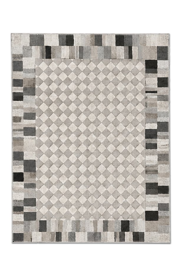 Sdt Traditional Patterned Modern Woven Base Decorative Carpet Sdtamor5117
