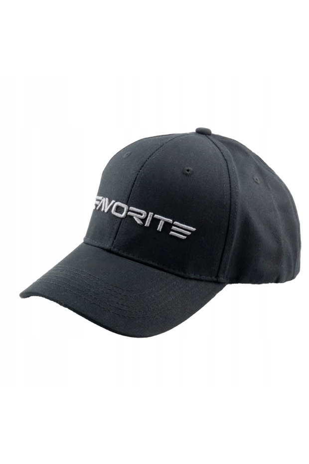 Șapcă neagră preferată Long Silver Logo 58