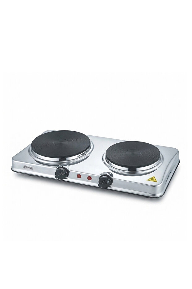 Ceramic Double Hotplate Stainless Steel Body With Dual Temperature Controls | 2500W - PR81404