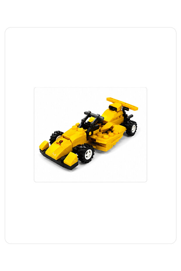 Wange Mini Transportation Racing Car Building Block Set