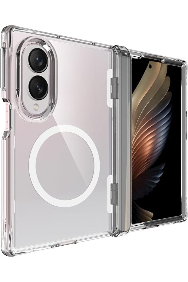 Samsung Galaxy Z Fold 8 case [MagSafe compatible] Ultra Slim Thin cover - Clear