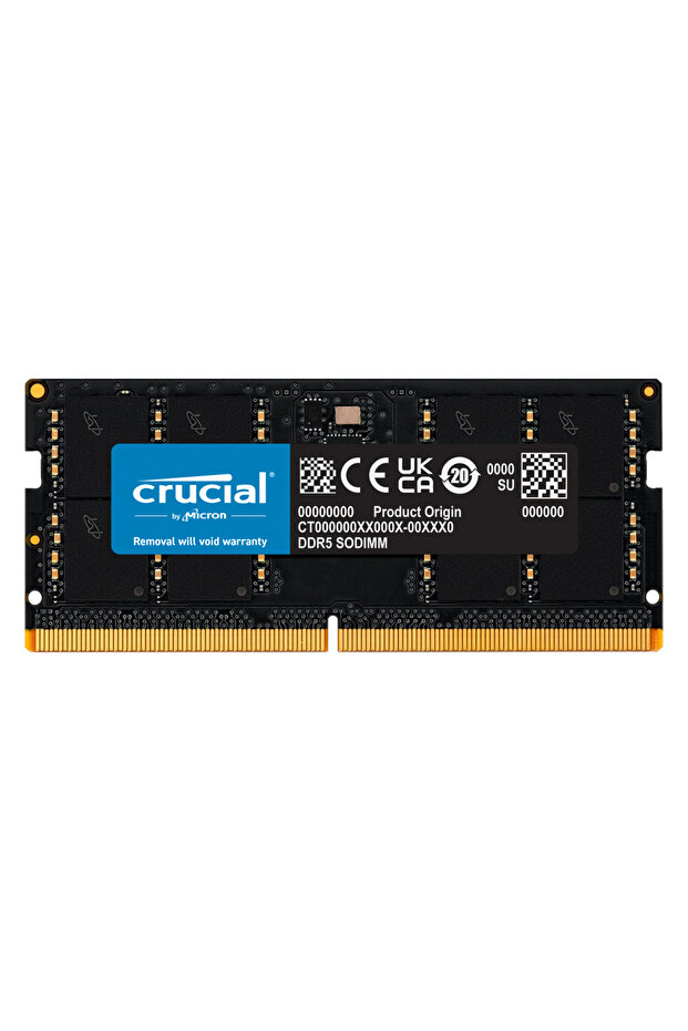 32 جيجابايت DDR5 5600 ميجا هرتز CL46 قيمة ذاكرة الوصول العشوائي للكمبيوتر المحمول CT32G56C46S5
