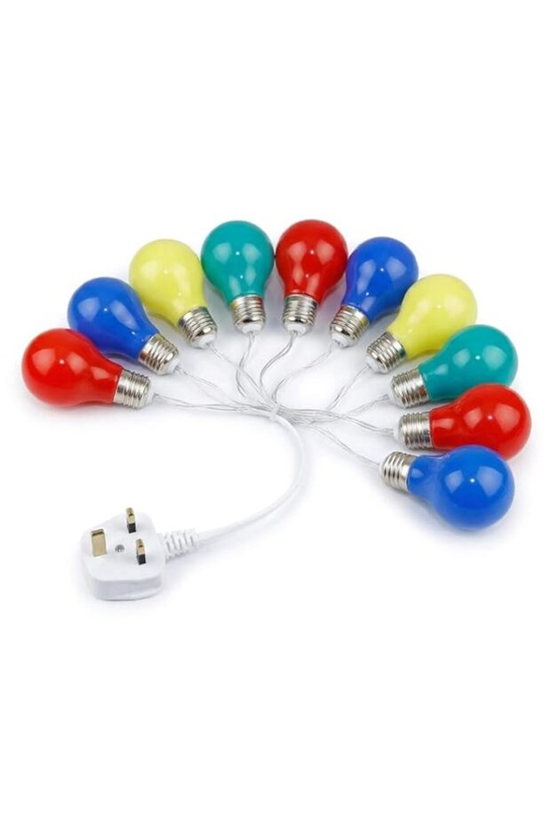 Decorative Led Light, Set of 10, Multi-Colour