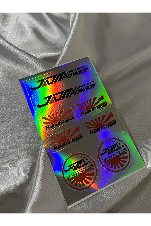 Jdm Butterfly Cam Hologram Sticker New Series