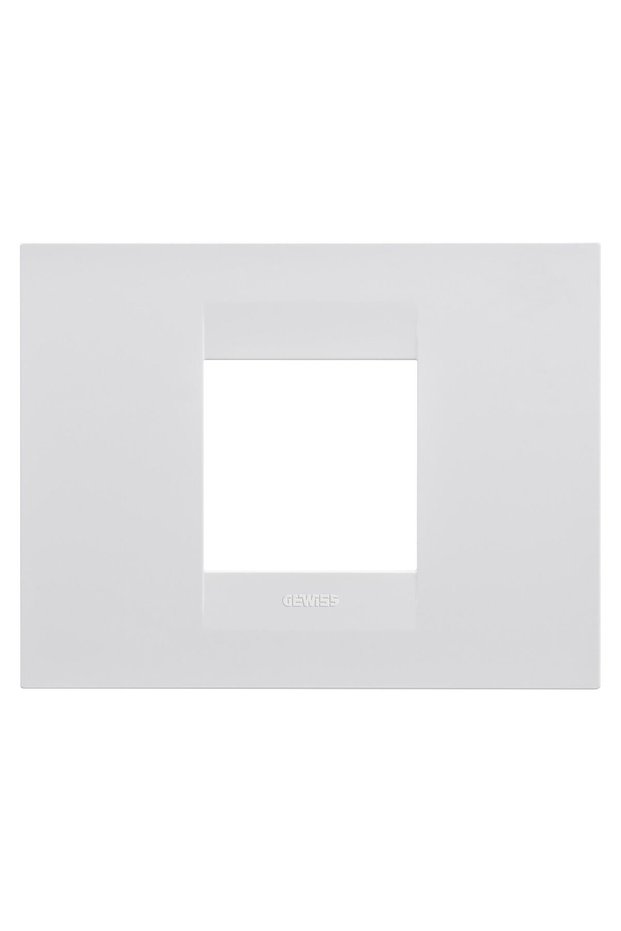 Gewiss Chorus GW16402TB frame, 2 modules, white, for socket / switch