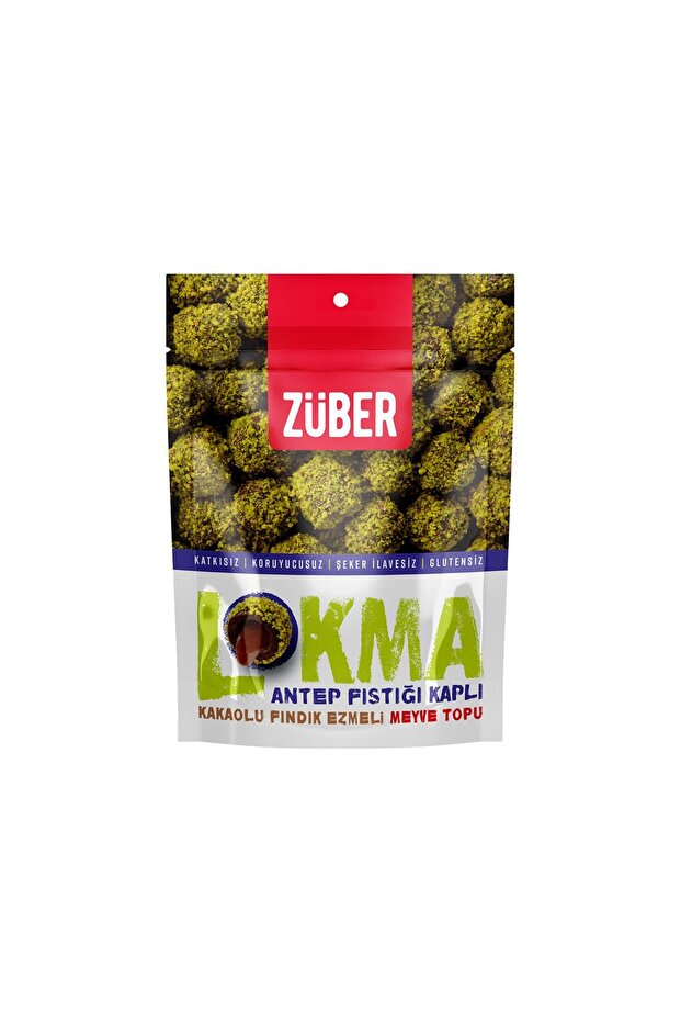 ZUBER LOKMA FRUIT BALL PISTACHIO96G