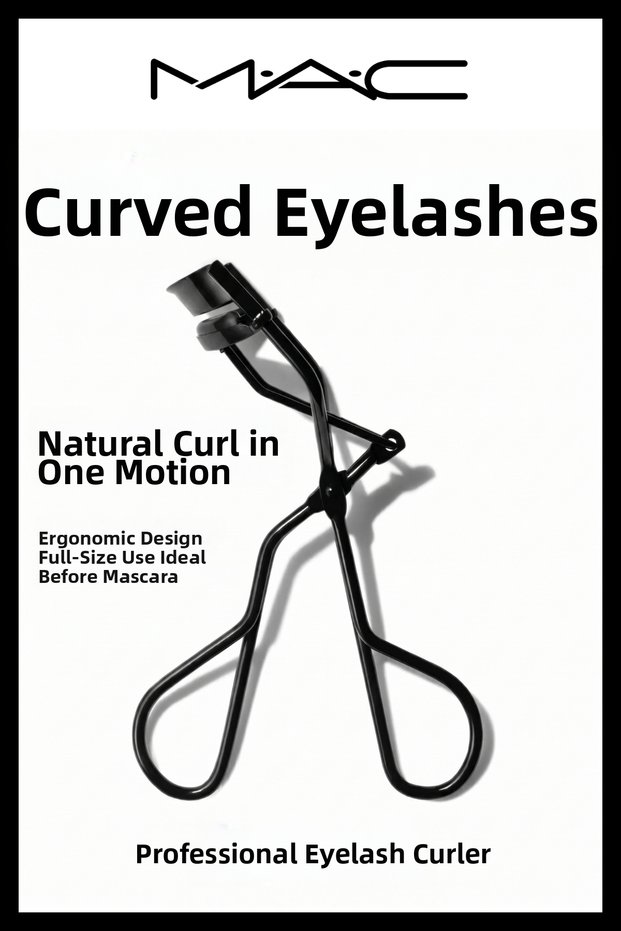 Ergonomic Design Easy Use Eye Makeup Accessory Eyelash Curler Professional Eyelash Styler Natural Curling Full-Length Lash Curler