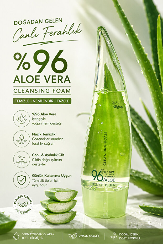 Aloe Cleansing Foam - Facial Cleansing Foam 150ml