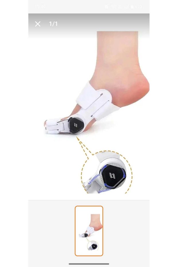 Hallux Valgus - مصحح انحناء الإبهام