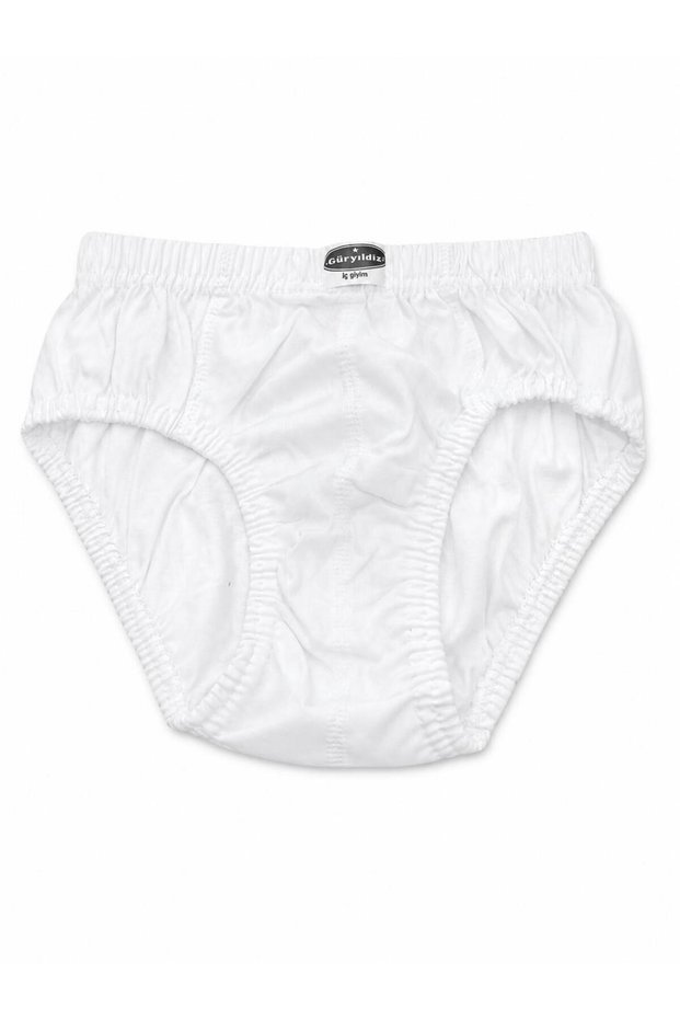 Güryıldız Boy Slip 1-7 Years White