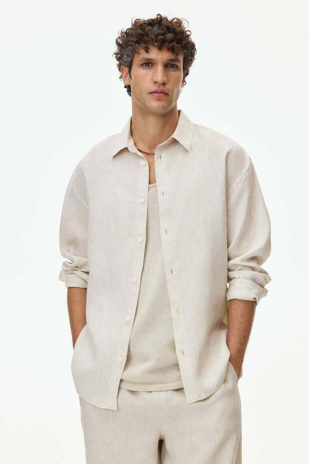 Relaxed Fit Linen shirt