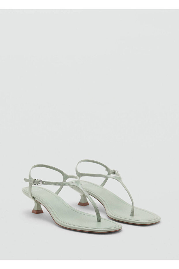 Kitten Heel Strappy Sandals