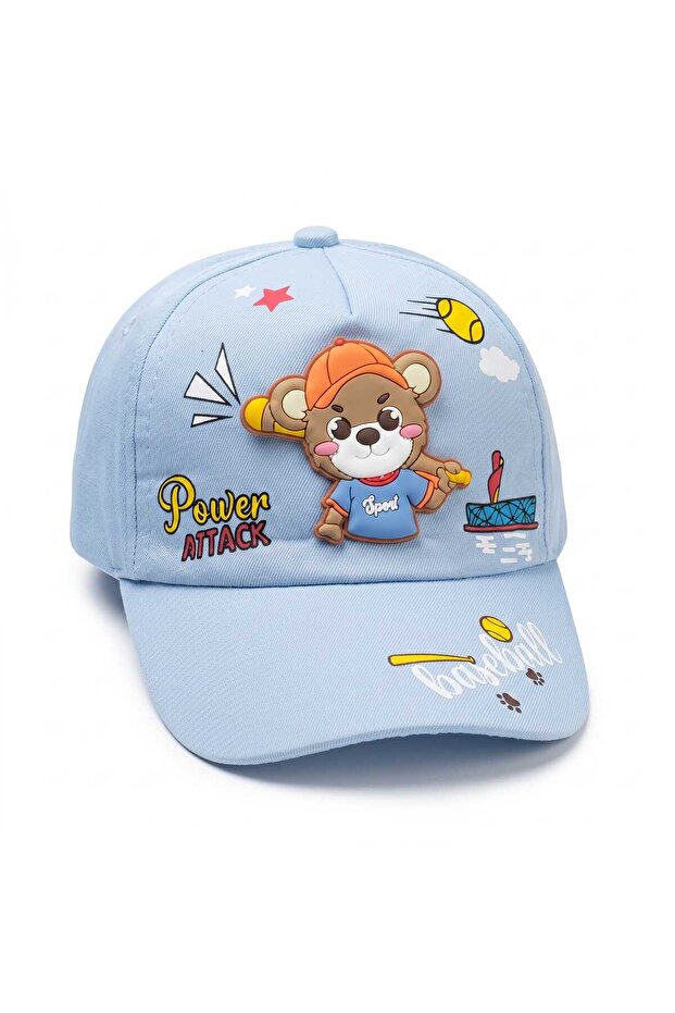 4-8 Years Old Unisex Baby & Kids Summer Cap with Accessories