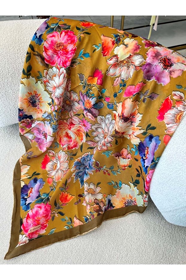 Si̇yane Natural Scarf Pattern 4 - 11