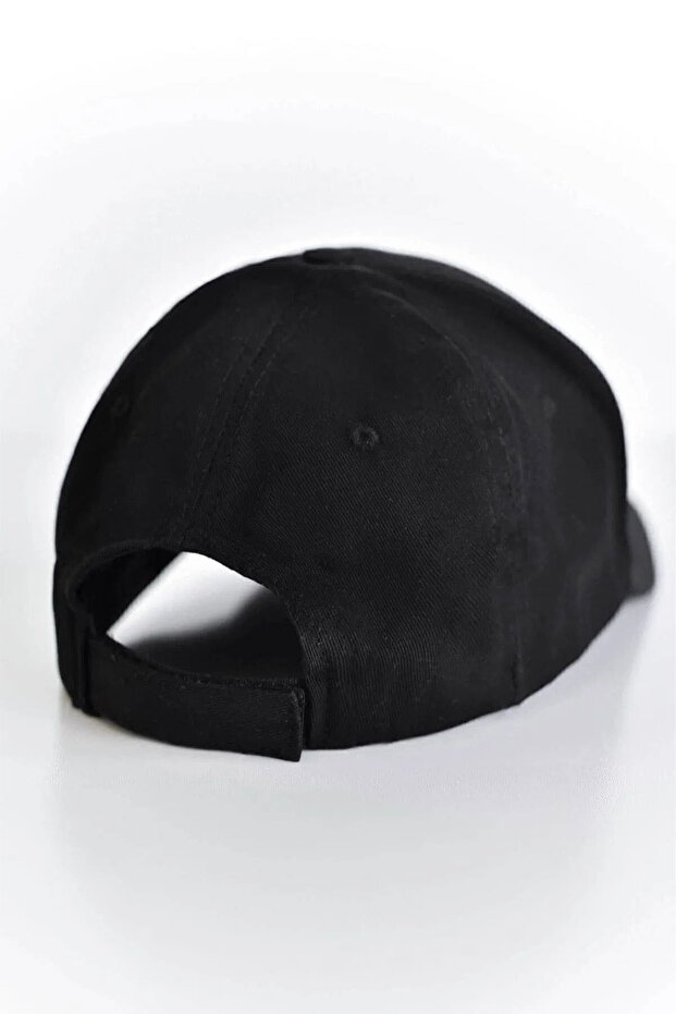 Japan Printed Black Snapback Hat - 2
