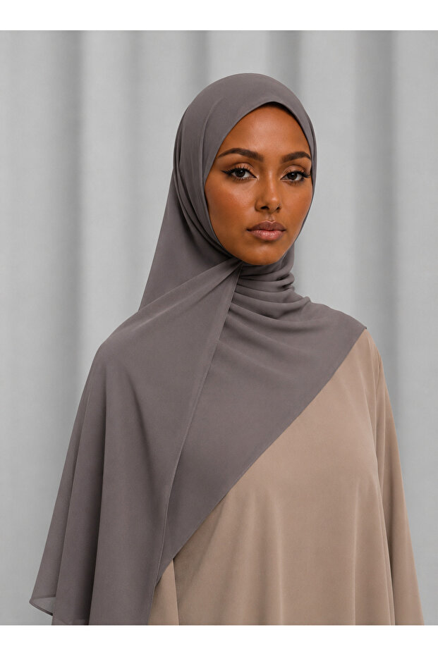 Stone chiffon shawl by